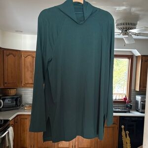 J. Jill Forest Green Long Sleeve Top